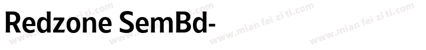 Redzone SemBd字体转换